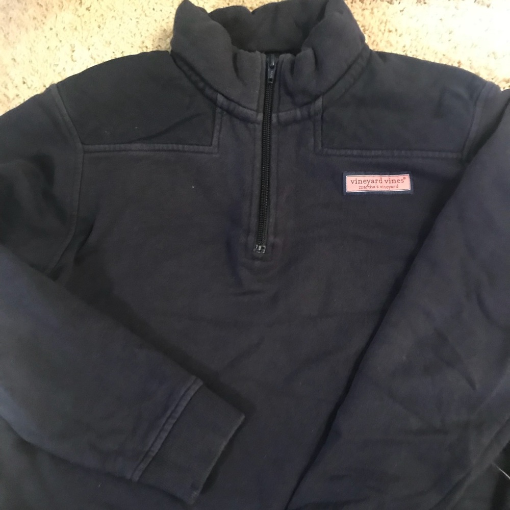 Boys Vineyard Vines Shep shirt 1/4 zip Large